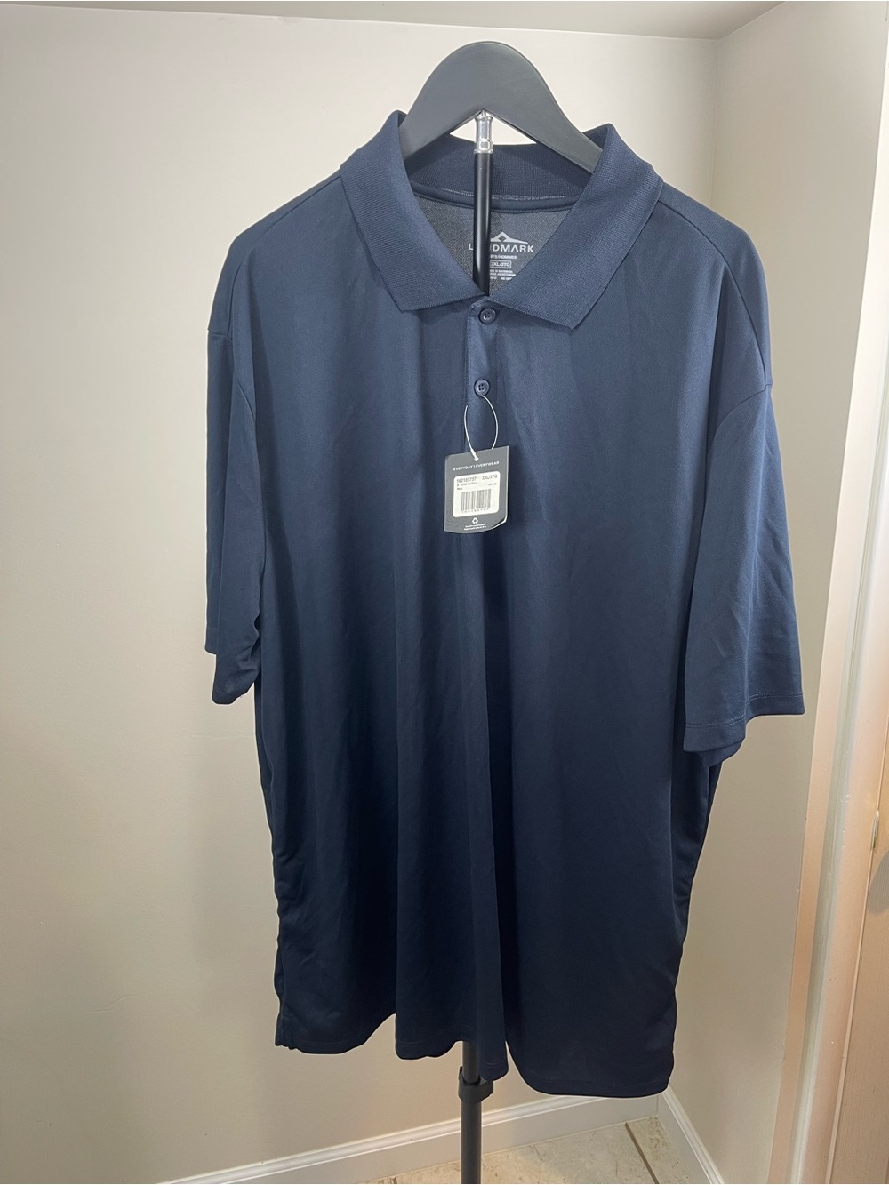 Men's Navy Performance Polo Shirt